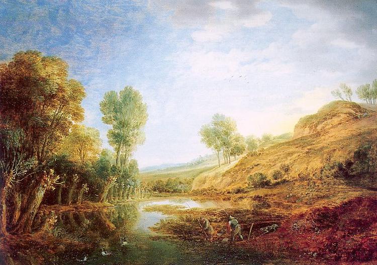 Peeters, Gilles Landscape with Hills oil painting picture